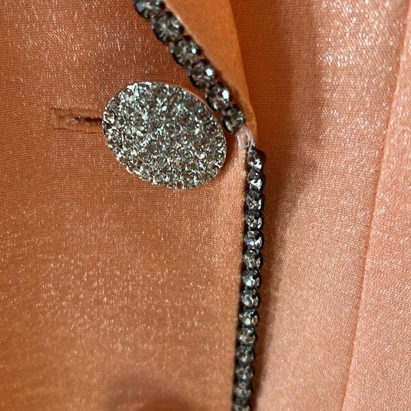 Solini New York Women’s Vintage Blazer with Rhinstone Trim Size 10 - Picture 11 of 11